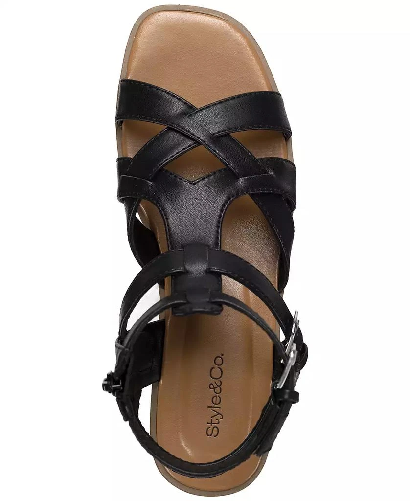 Style & Co Women's Storiee Gladiator Flat Sandals, Created for Macy's 3