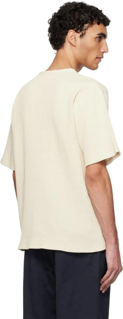 Nanamica Off-White Henry Neck Thermal Sweat Henley 3