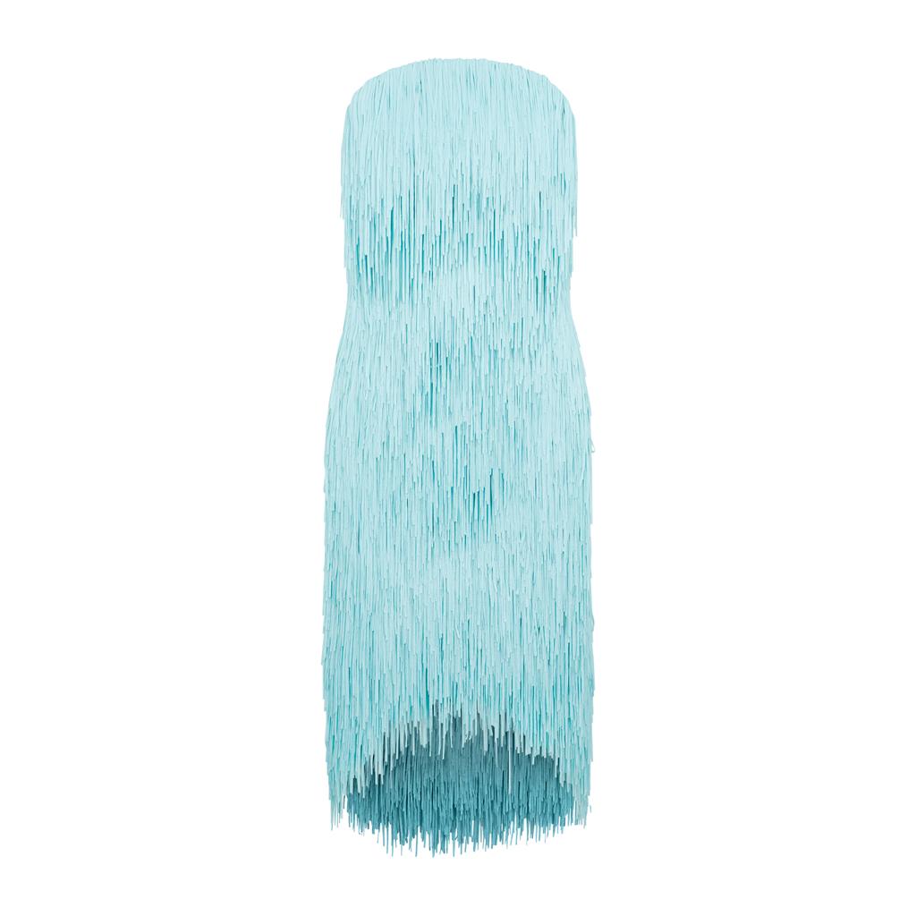 ボッテガヴェネタ Bottega Veneta Fringed Midi Dress Bottega Veneta Fringed Midi Dress - Dresses & Skirts
