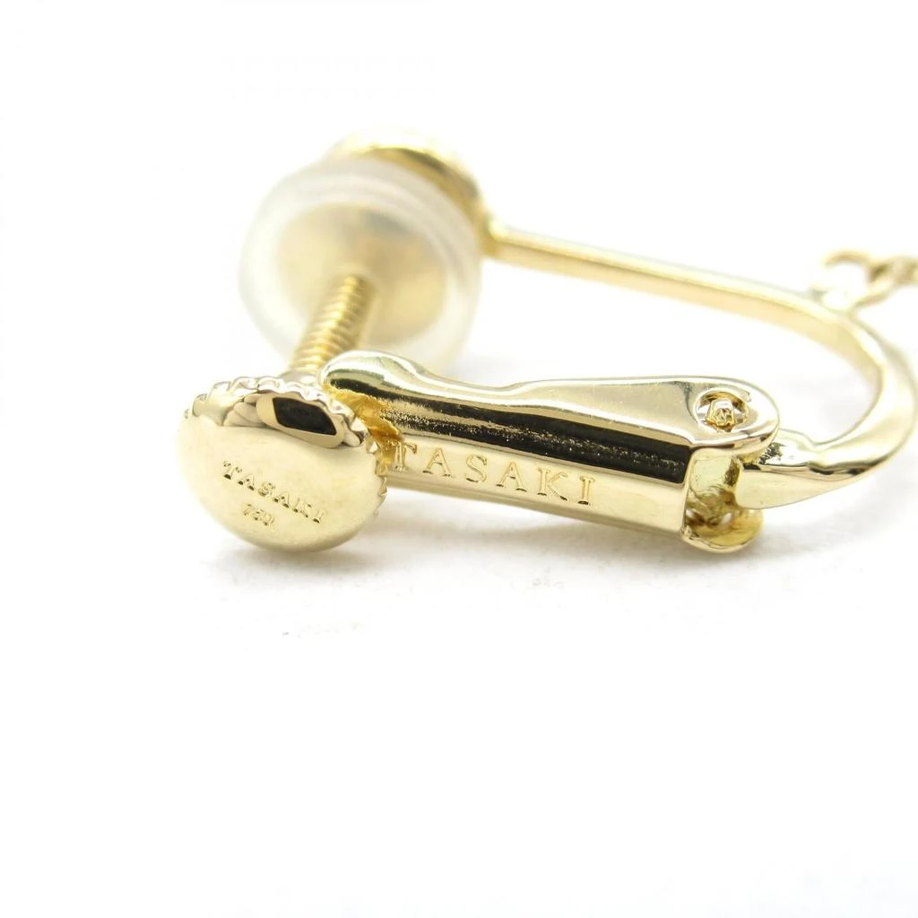 Tasaki Akoya Pearl Earrings K18 Yellow Gold 2