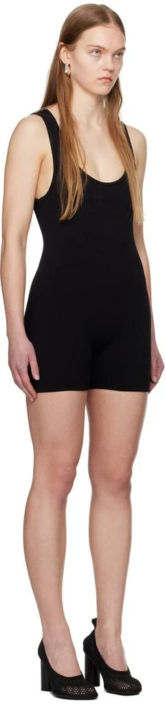 Bottega Veneta Black Textured Jumpsuit 2