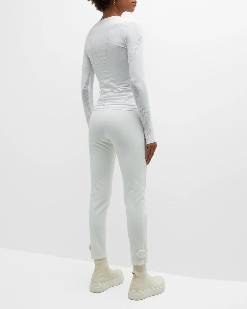 Blanc Noir Magnetic Long-Sleeve Mesh Top 5