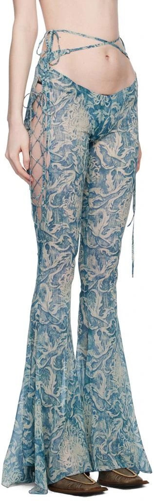 KNWLS Blue Glimmer Trousers 2