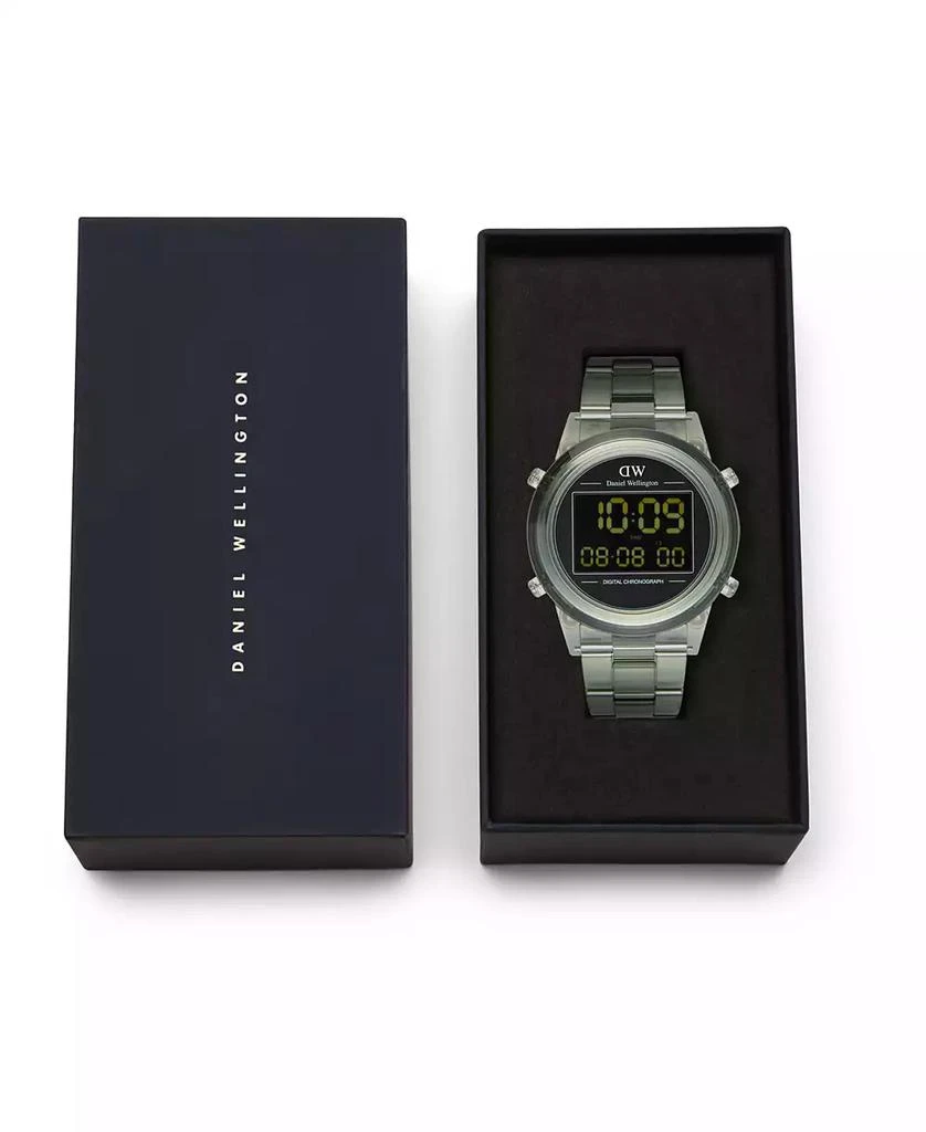 Daniel Wellington Men's Chronograph Green Plastic Watch, 42mm 6