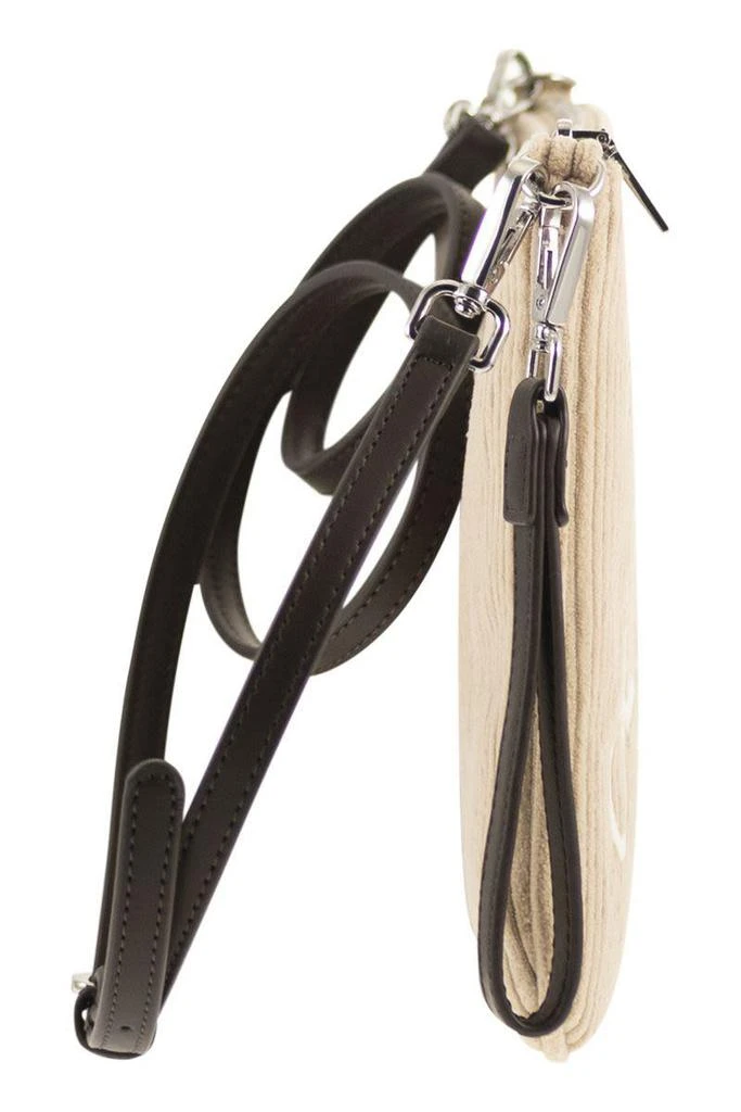 Mc2 Saint Barth MC2 Saint Barth Parisienne - Corduroy Clutch Bag 3