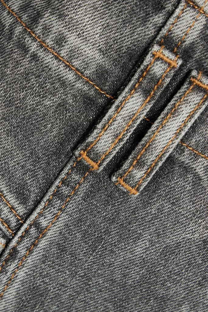 Isabel Marant Étoile Tucscon cropped acid-wash slim-leg jeans 4