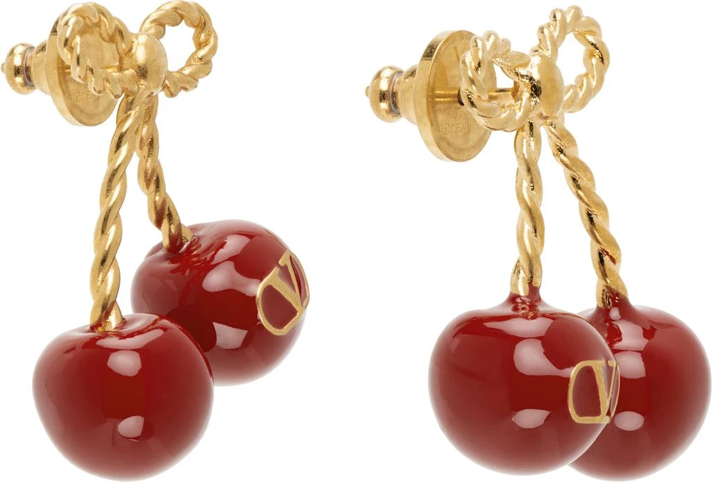 Valentino Chez 'Valentino' Cherrific Earrings 2