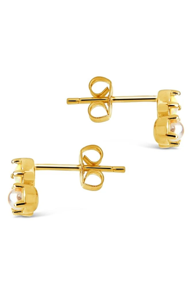 Sterling Forever Bermuda Imitation Pearl Stud Earrings 3