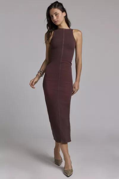 Daisy Street Daisy Street High Neck Bodycon Maxi Dress