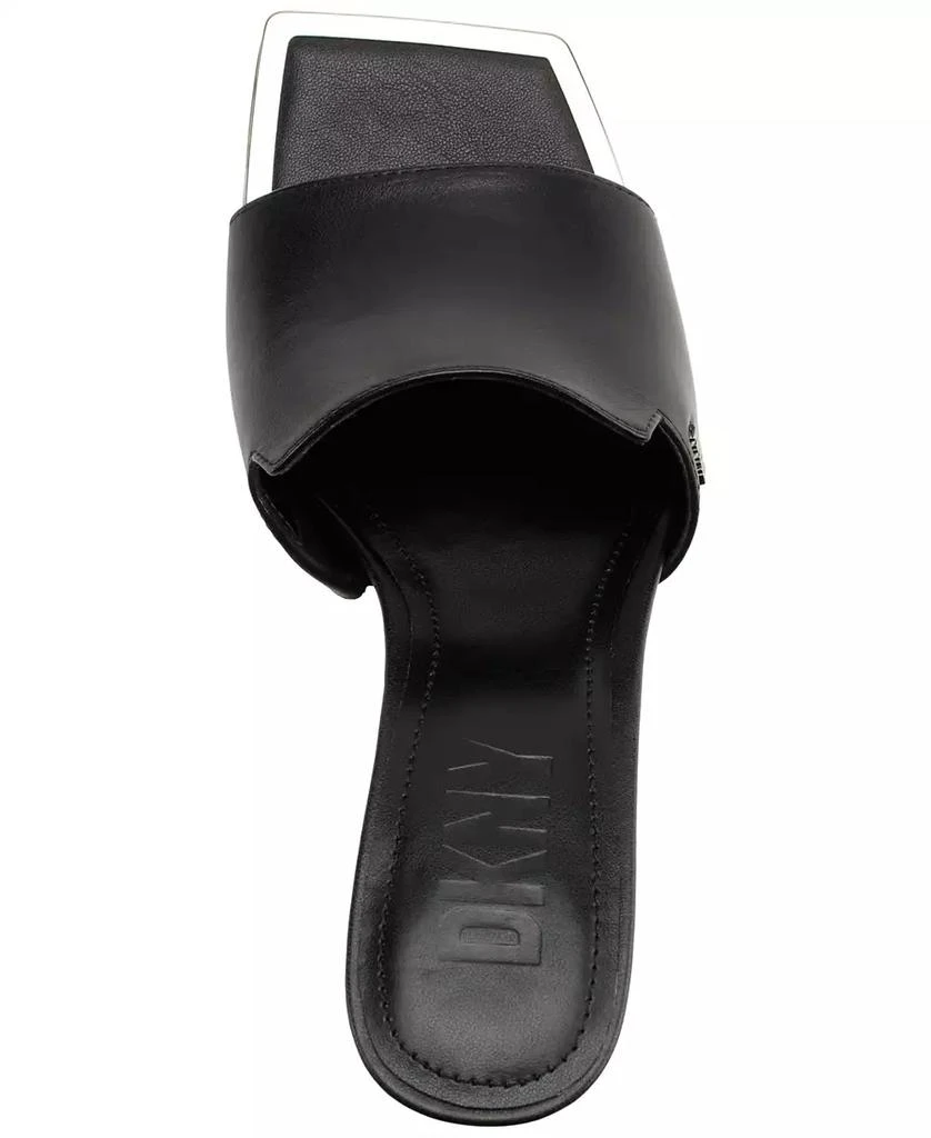DKNY Women's Kailyn Square Toe Slide Sandals 4