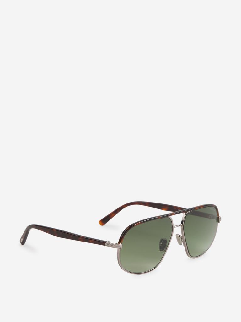 Tom Ford Tom Ford Eyewear Cliff Aviator Frame Sunglasses