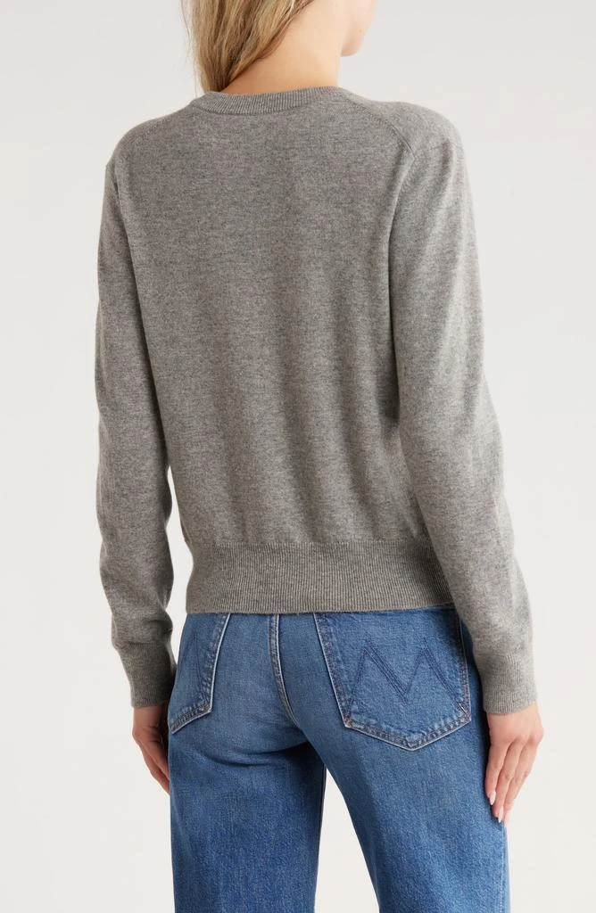 Vince Crewneck Wool Blend Cardigan 2