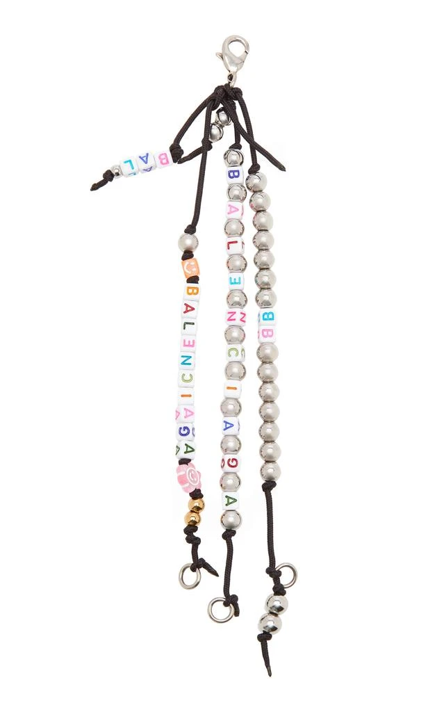 Balenciaga Balenciaga Beaded Bracelet-Style Keyring - Moda Operandi