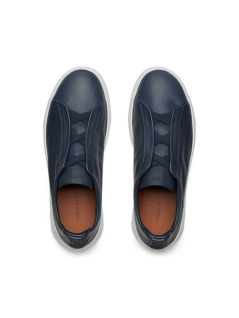 Zegna Zegna Triple Stitch Low-Top Sneakers 4