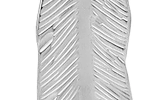 ADORNIA Water Resistant Mixed Chain Feather Lariat Layered Necklace 2