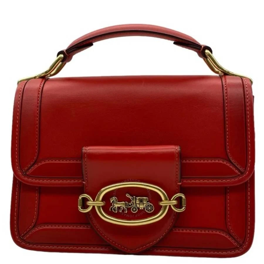 Coach Coach Sport Red Glovetanned Leather Hero Crossbody Bag 1