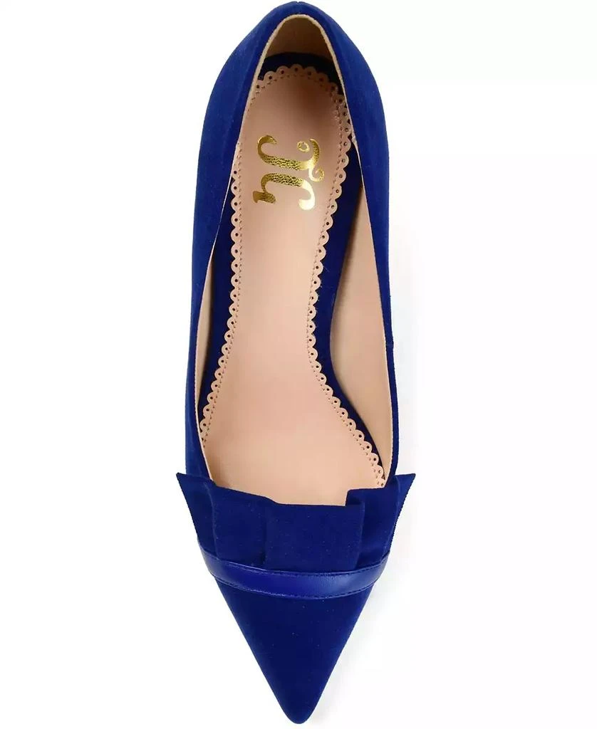 Journee Collection Women's Marek Ruffle Detail Dress Pumps 9