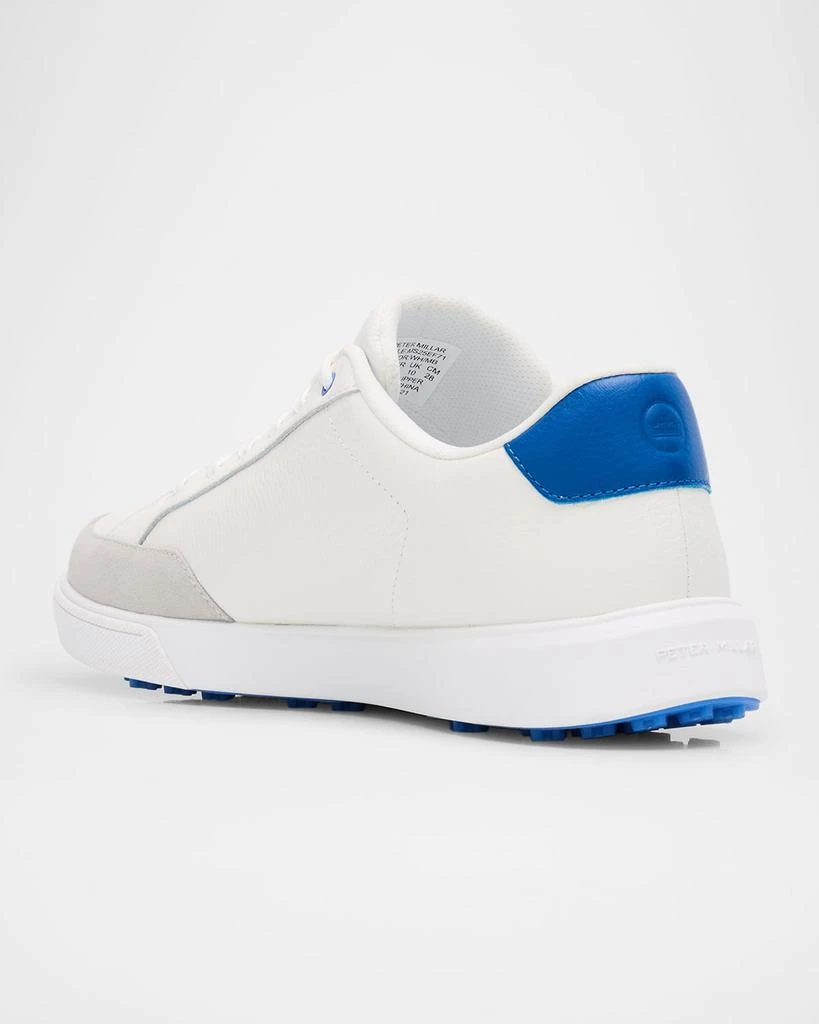 Peter Millar Men's Drift Leather Hybrid Golf Sneakers 4
