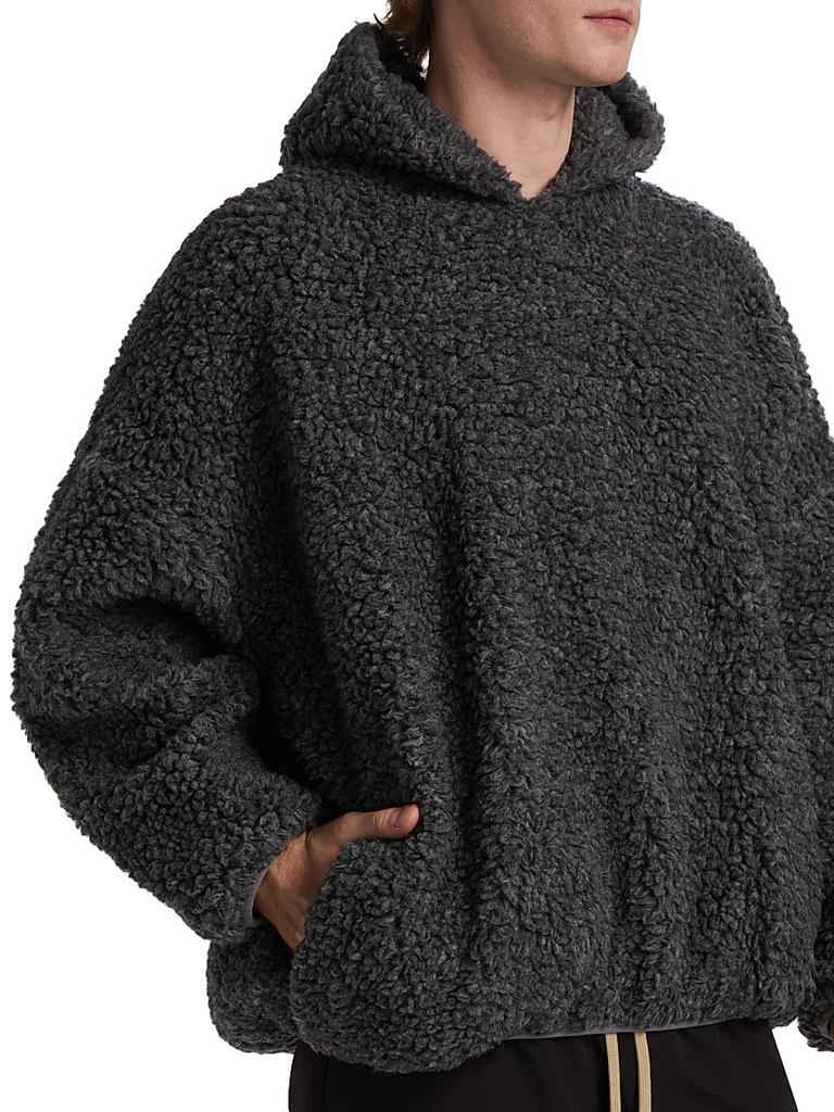 Textured Fleece Hoodie – On Sale Now with Up to 70% Off