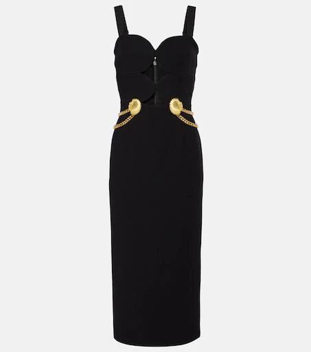 knee length dresses for ladies Rebecca Vallance Chelsea Midi Dress 6