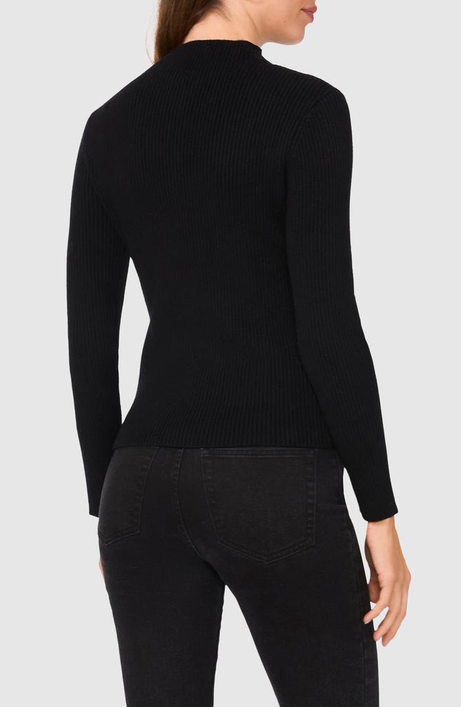 Halogen Rib Quarter Zip Sweater