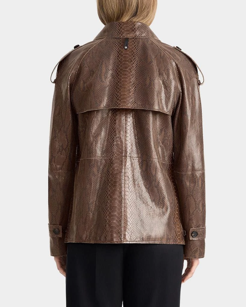 Mackage Dolores-SNK Double-Breasted Leather Jacket 3