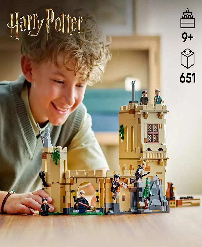 LEGO Harry Potter Hogwarts Castle: Flying Lessons Building Toy 76447, 651 Pieces 6