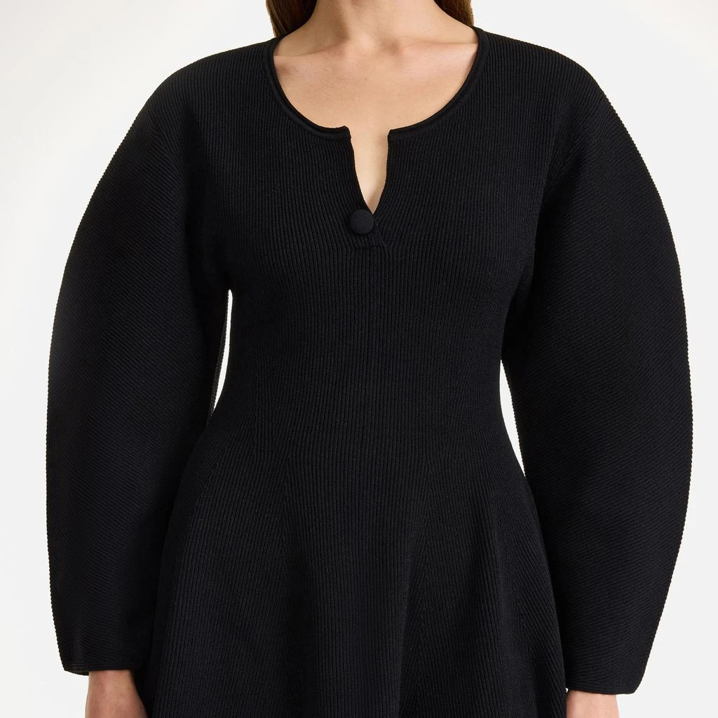 By Malene Birger Francesca Ribbed-Knit Mini Dress 3