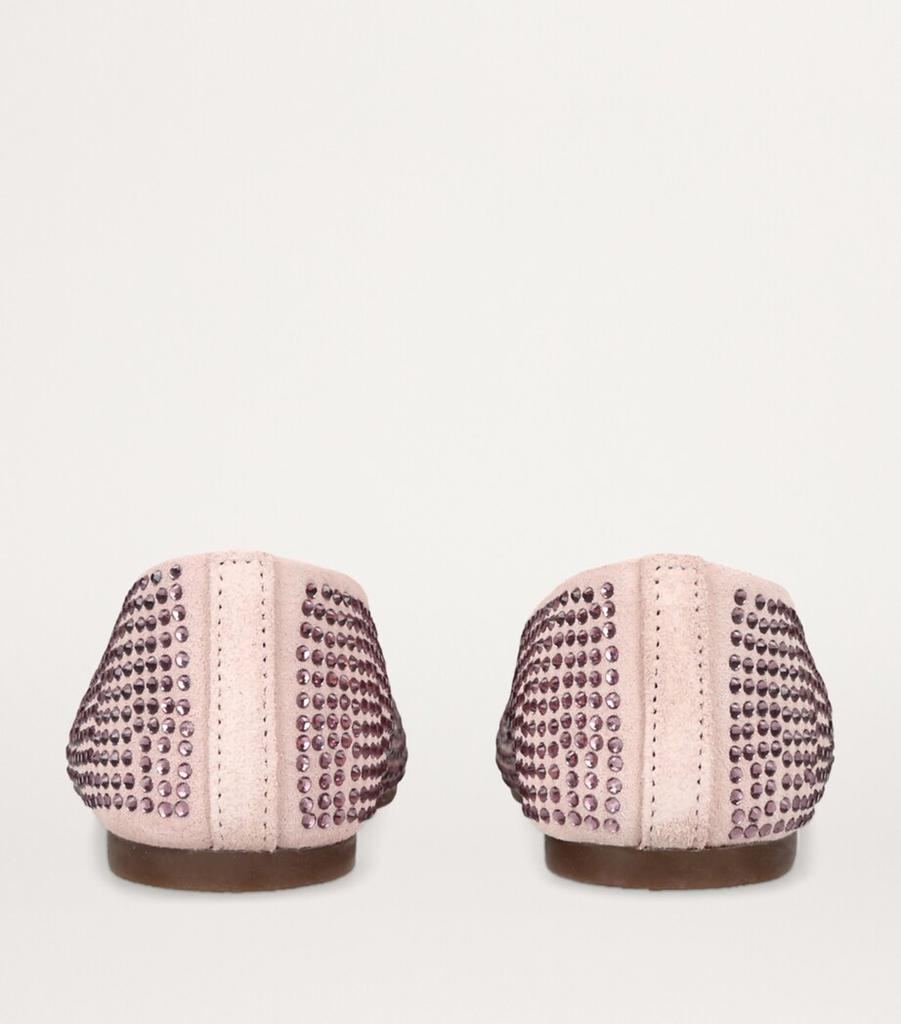 Babywalker Crystal-Embellished Mary Janes