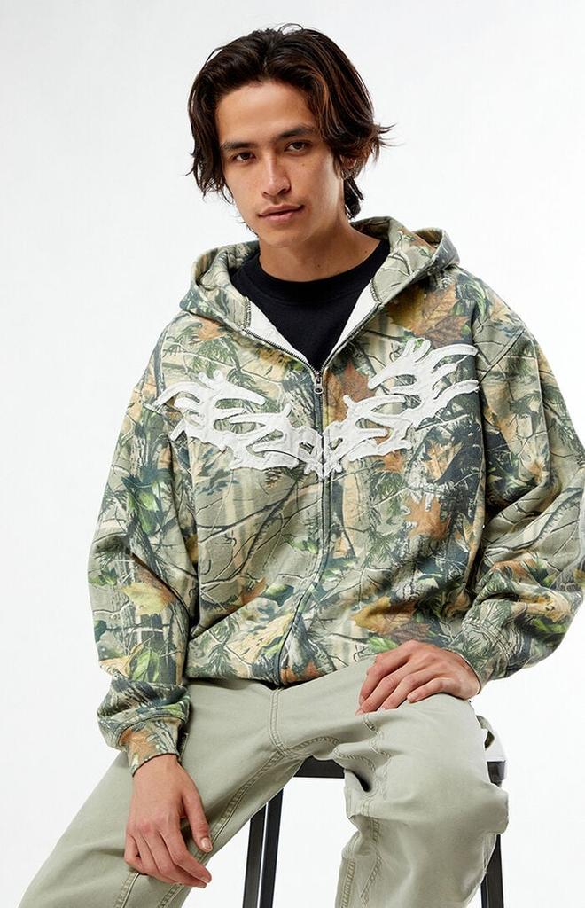 Shop Camo Chaos Full Zip Hoodie on Sale at BeyondStyle – Get 51