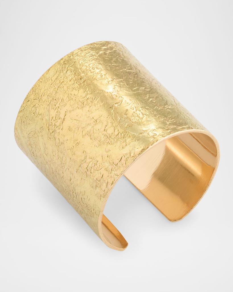 POPPY FINCH 14K Yellow Gold Foil Ear Cuff, Single