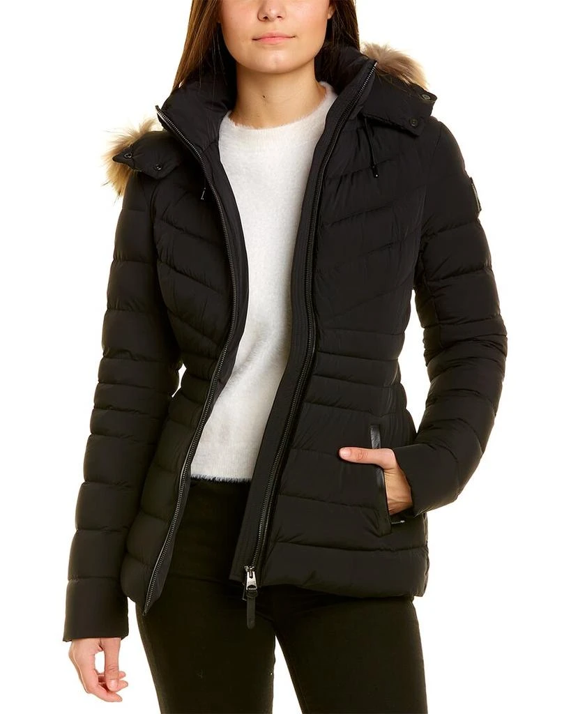 Mackage Patsy Down Leather-Trim Jacket 1