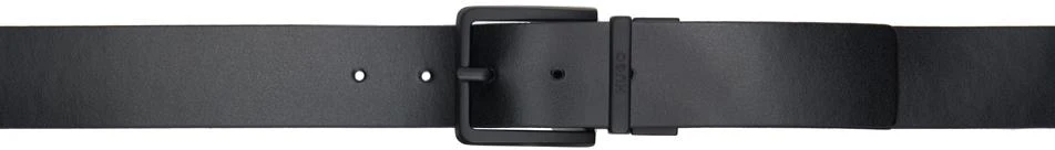 Hugo Boss Black Leather Logo Reversible Belt 1