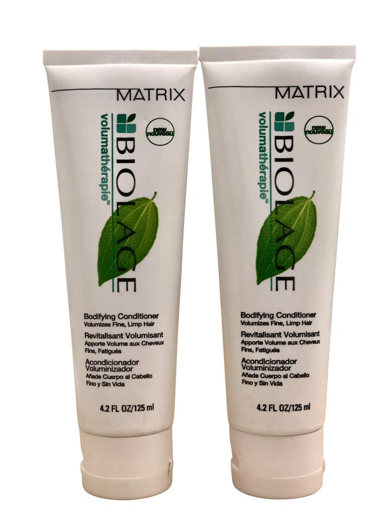MATRIX Volumatherapie Bodifying Conditioner Fine 
Limp Hair 4.2 OZ Set of 2