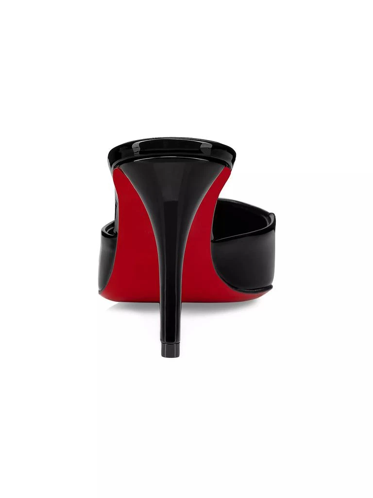 Christian Louboutin CL in 90s 80MM Patent Leather Mules 3