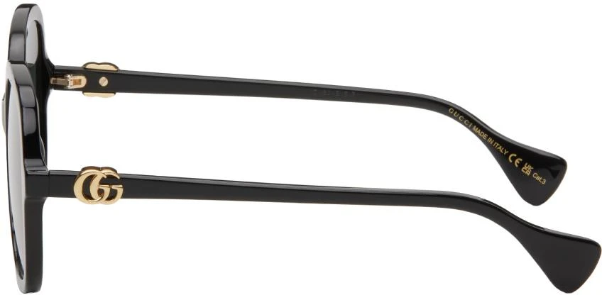 Gucci Black Oversize Square Sunglasses 3