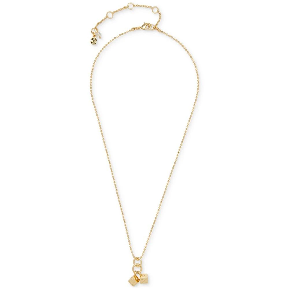 Lucky Brand Lucky Dice Ball Chain Pendant Necklace, 15-1/2" + 3" extender 3