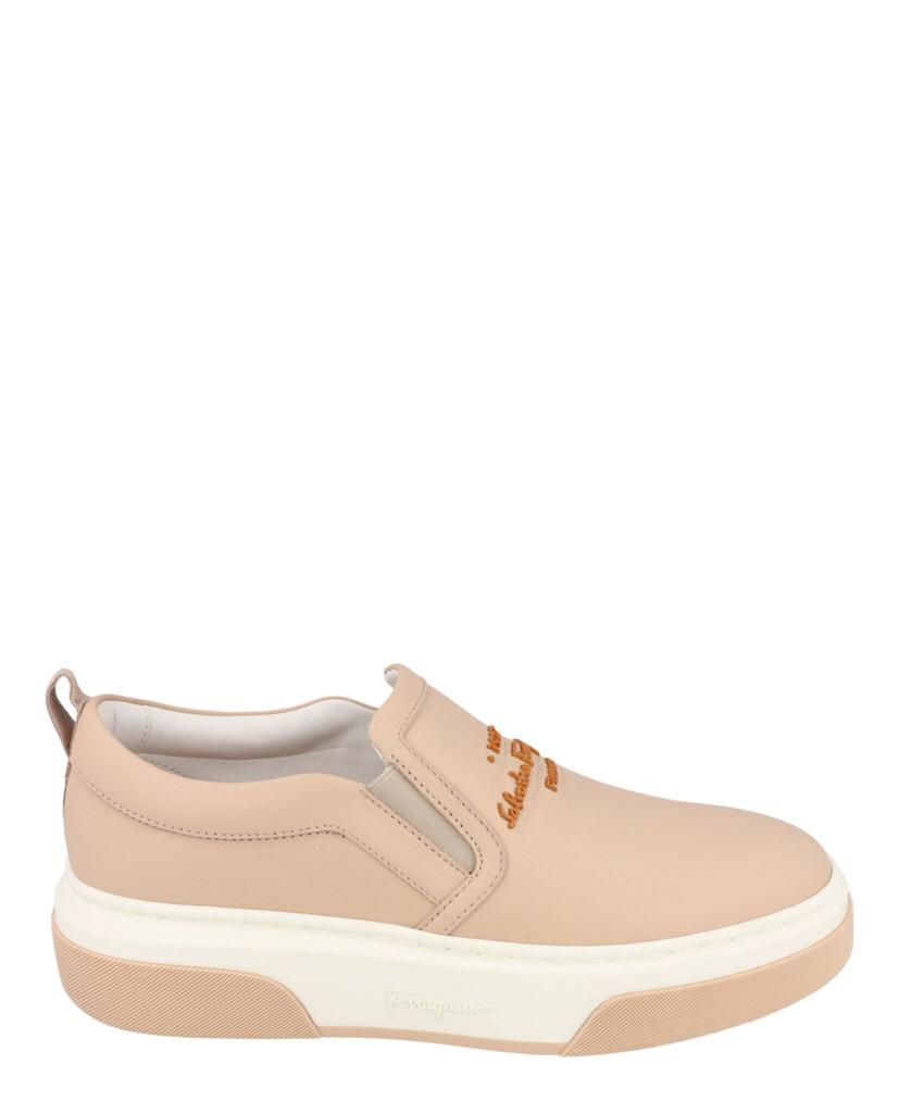スニーカー Salvatore Ferragamo Dania' White Leather Sneakers Salvatore Ferragamo Dania' White Leather Sneakers | THE LIST
