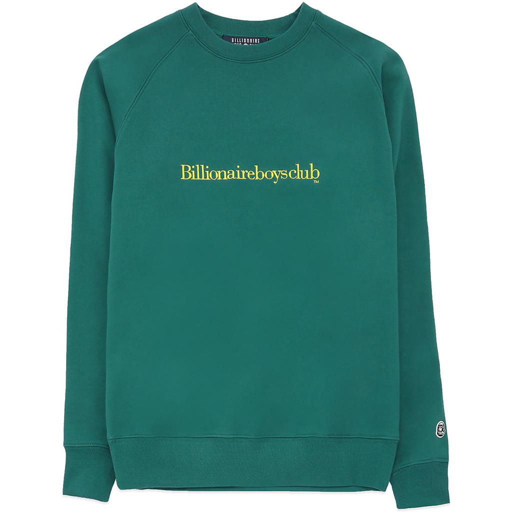 Billionaire Boys Club Embroidered Logo Crew Pullover Sweater
