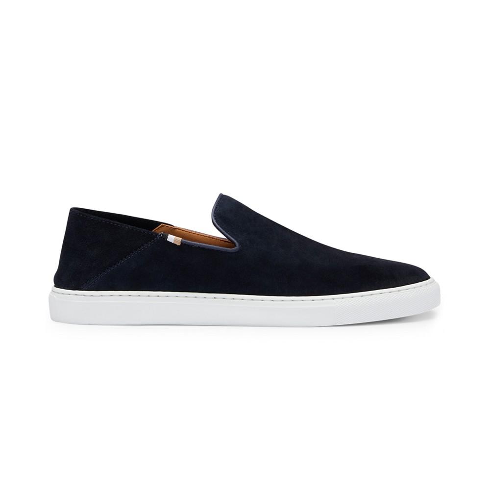 BOSS Men's Rey Suede Slip-On Sneaker