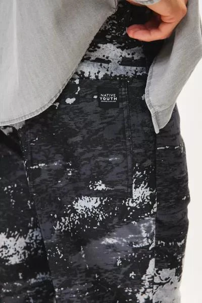 Native Youth Native Youth Castellan Patterned Pant 4