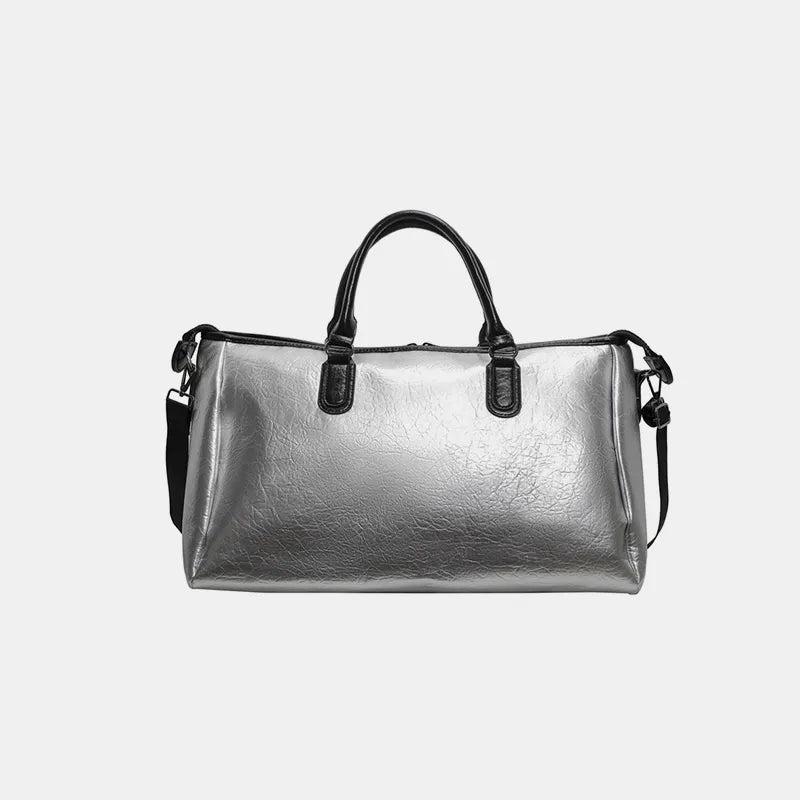 TRUEDAMES PU Leather Oversize Travel Bag