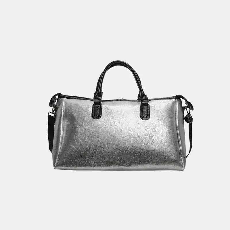 TRUEDAMES PU Leather Oversize Travel Bag 1