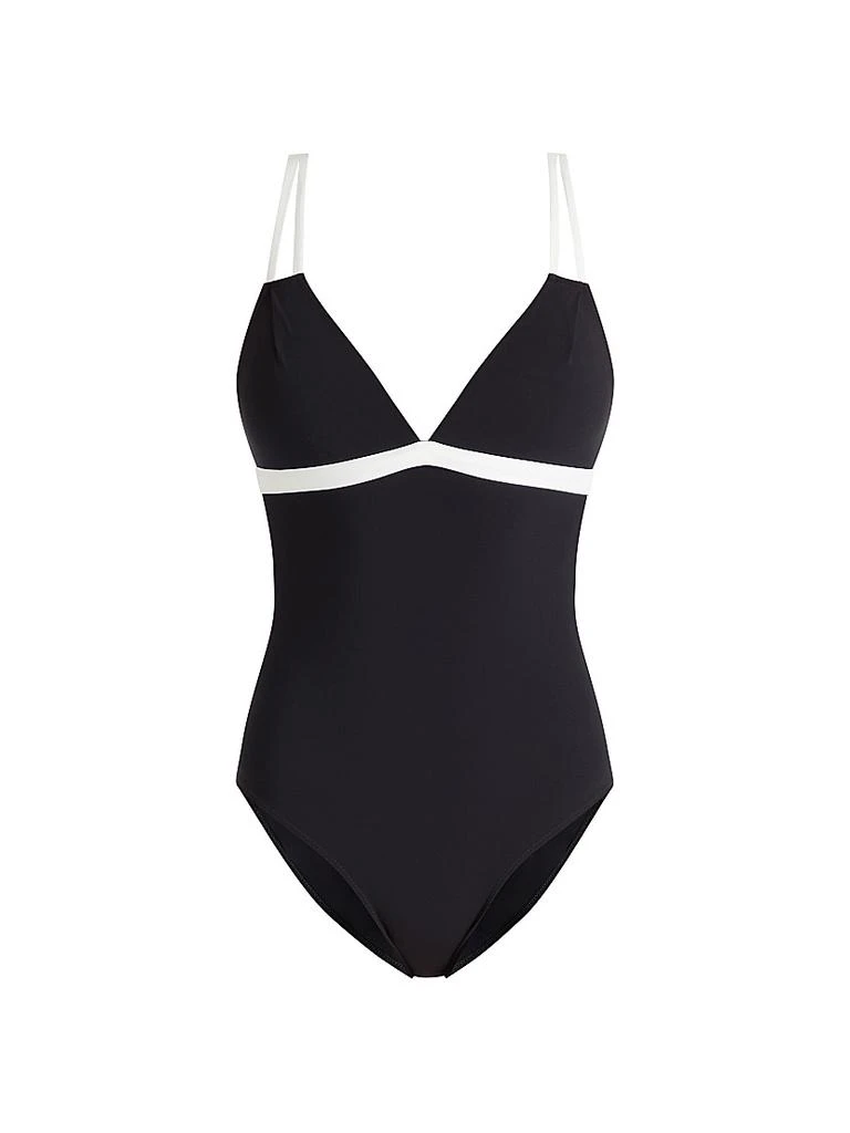 VALIMARE Aruba Colorblocked One-Piece Swimsuit 1