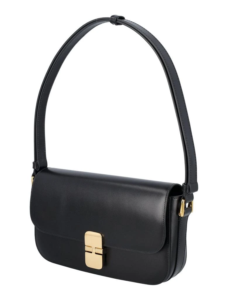 A.P.C. A.P.C. Grace Foldover Top Shoulder Bag 4
