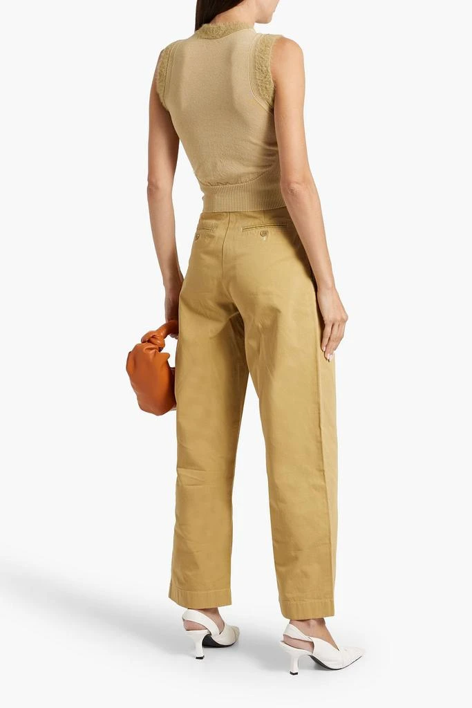 Acne Studios Cotton-twill straight-leg pants 3