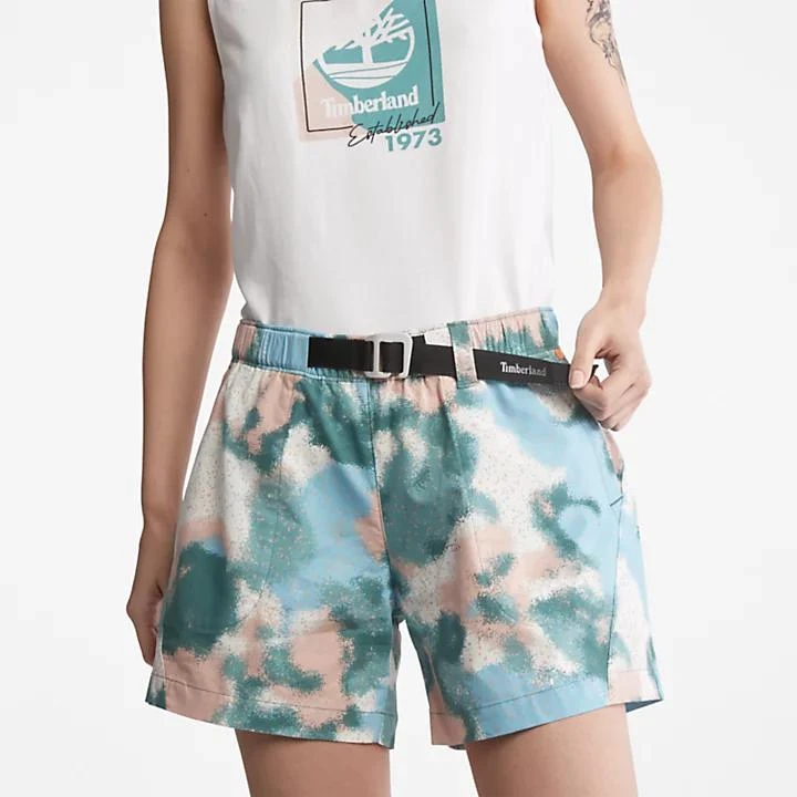 Timberland Cotton Shorts for Women in Summer Print 6