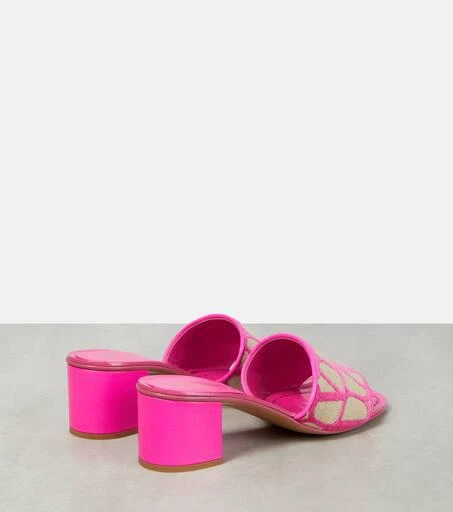 Valentino Toile Iconographe canvas mules 3