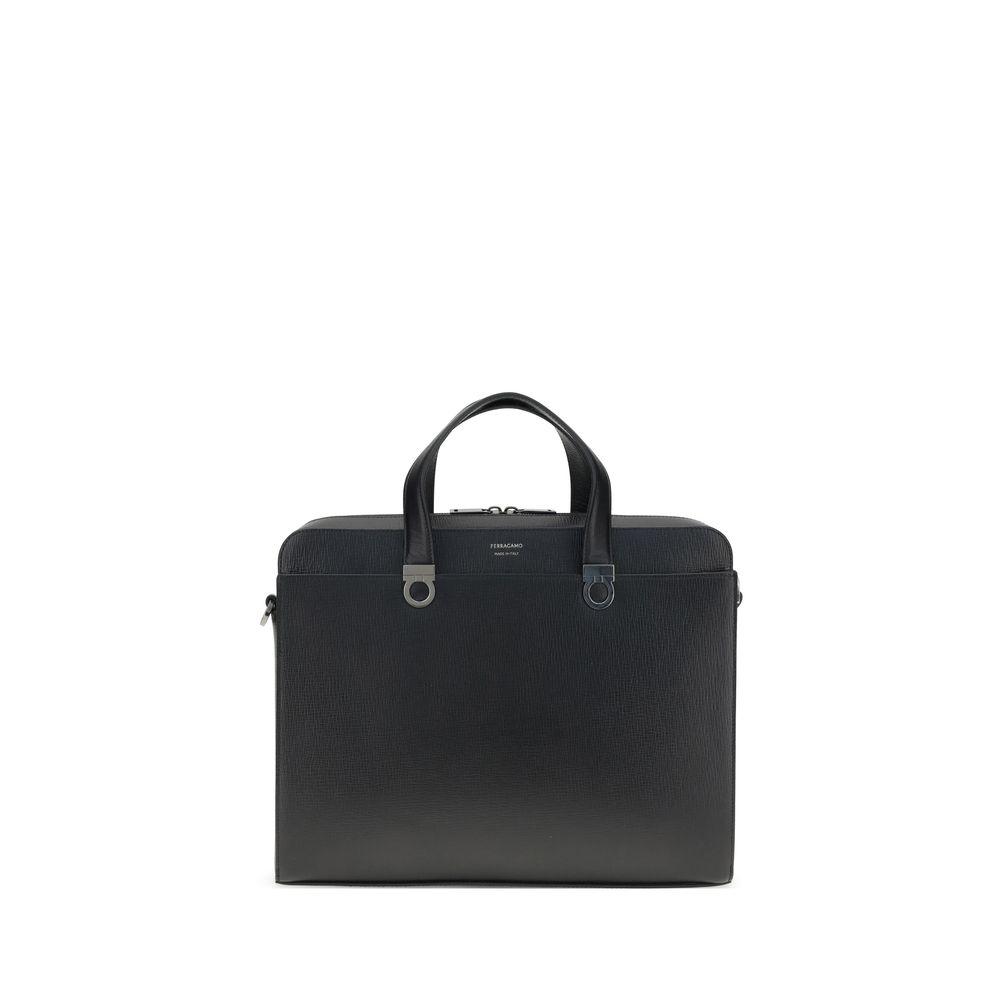 Salvatore Ferragamo Ferragamo Gancini business Men's Handbag