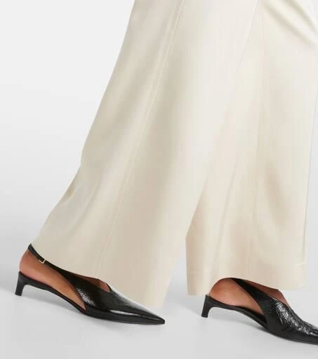 Jil Sander Satin wide-leg pants 5